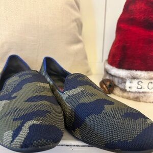 Rothy's Camouflage Almond Loafers